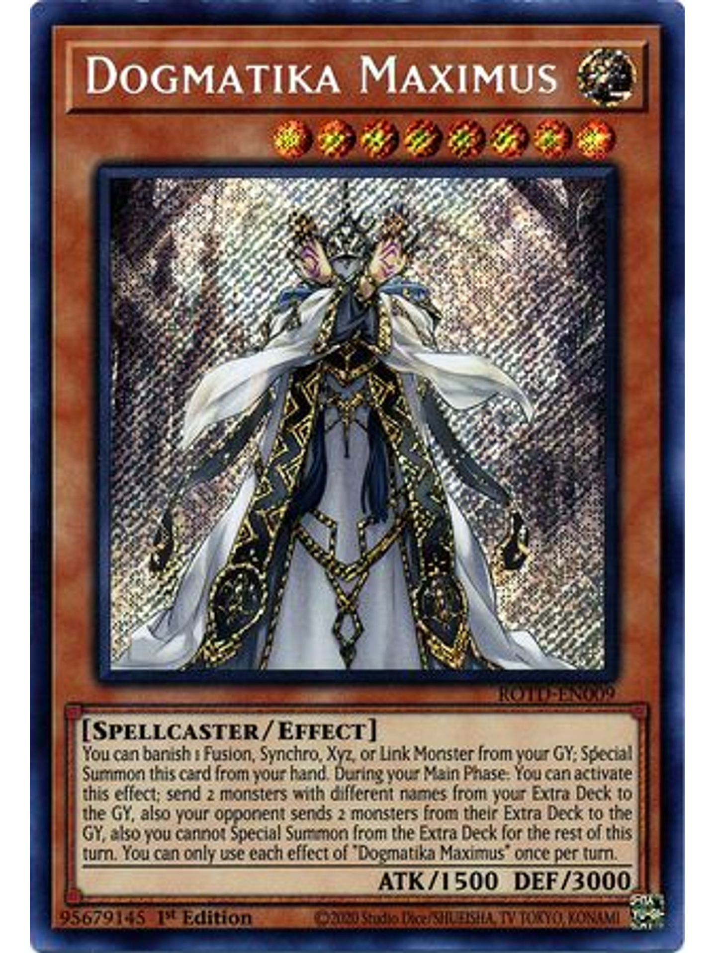Dogmatika Maximus - ROTD-EN009 - Secret Rare 1st Edition 1