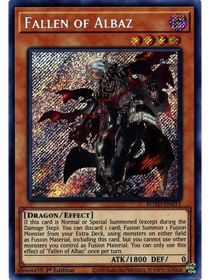 Fallen of Albaz - ROTD-EN011 - Secret Rare 1st Edition 1