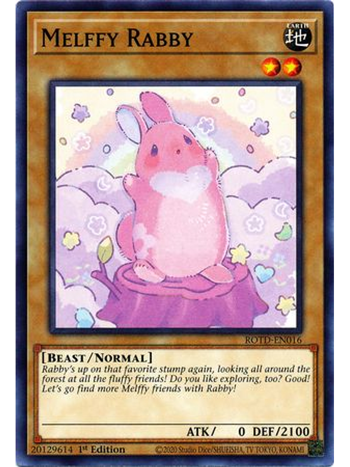 Melffy Rabby - ROTD-EN016 - Common 1st Edition 1