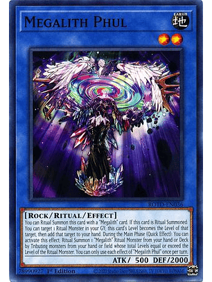 Megalith Phul - ROTD-EN036 - Common 1st Edition