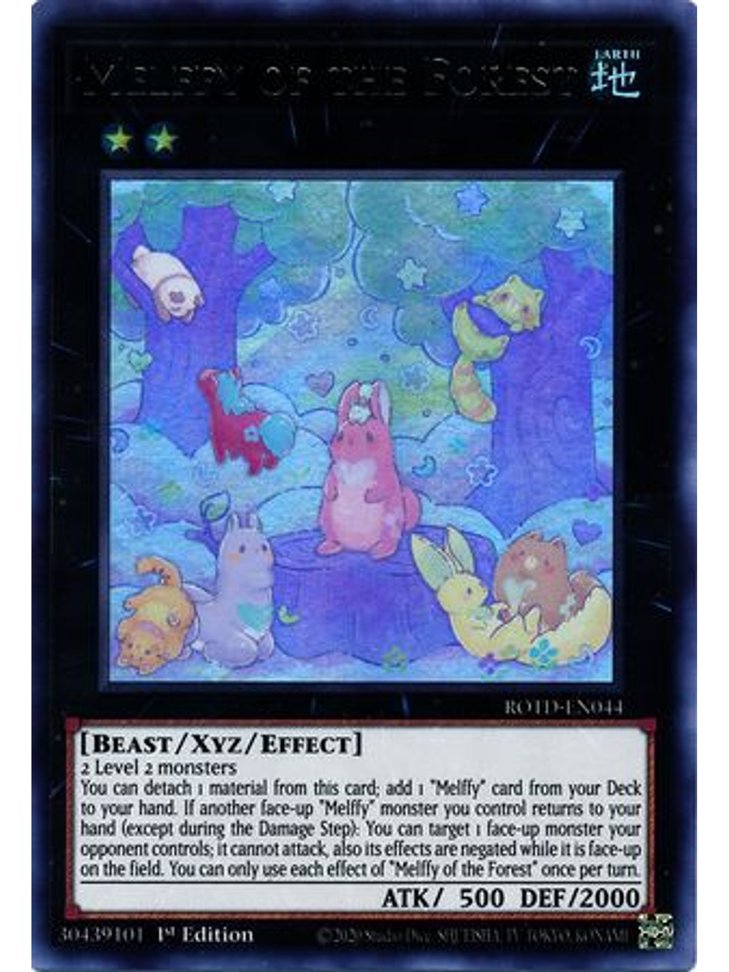 Melffy of the Forest - ROTD-EN044 - Ultra Rare 1st Edition 1