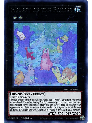 Melffy of the Forest - ROTD-EN044 - Ultra Rare 1st Edition