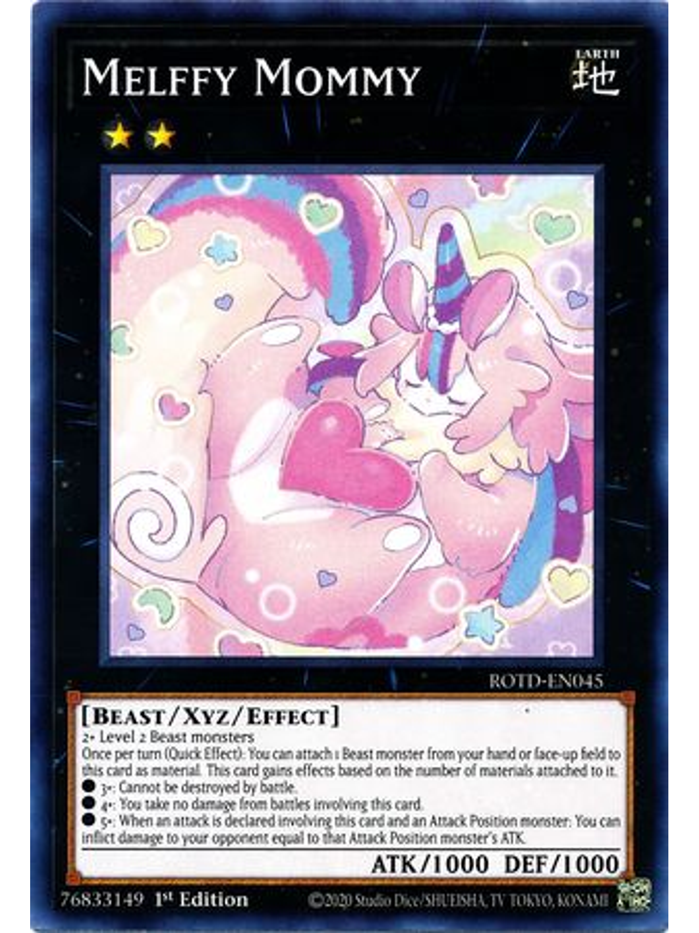 Melffy Mommy - ROTD-EN045 - Common 1st Edition 1