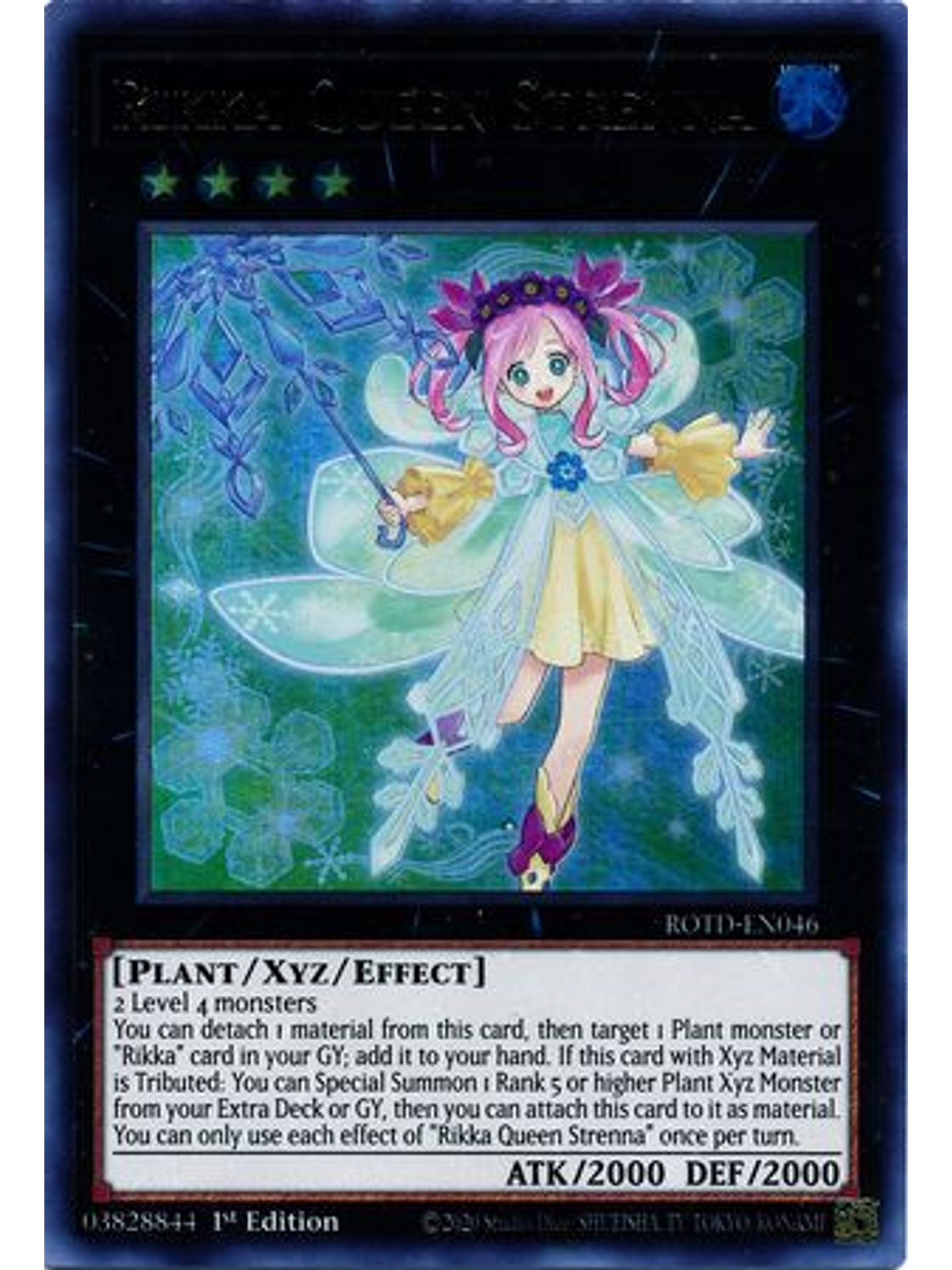 Rikka Queen Strenna - ROTD-EN046 - Ultra Rare 1st Edition 1