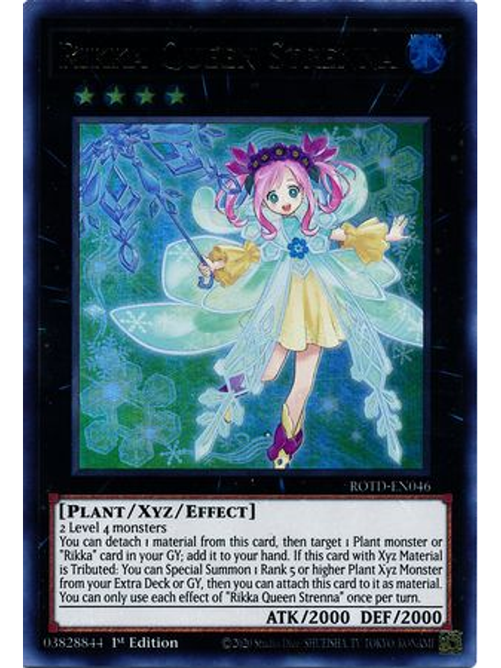Rikka Queen Strenna - ROTD-EN046 - Ultra Rare 1st Edition 1
