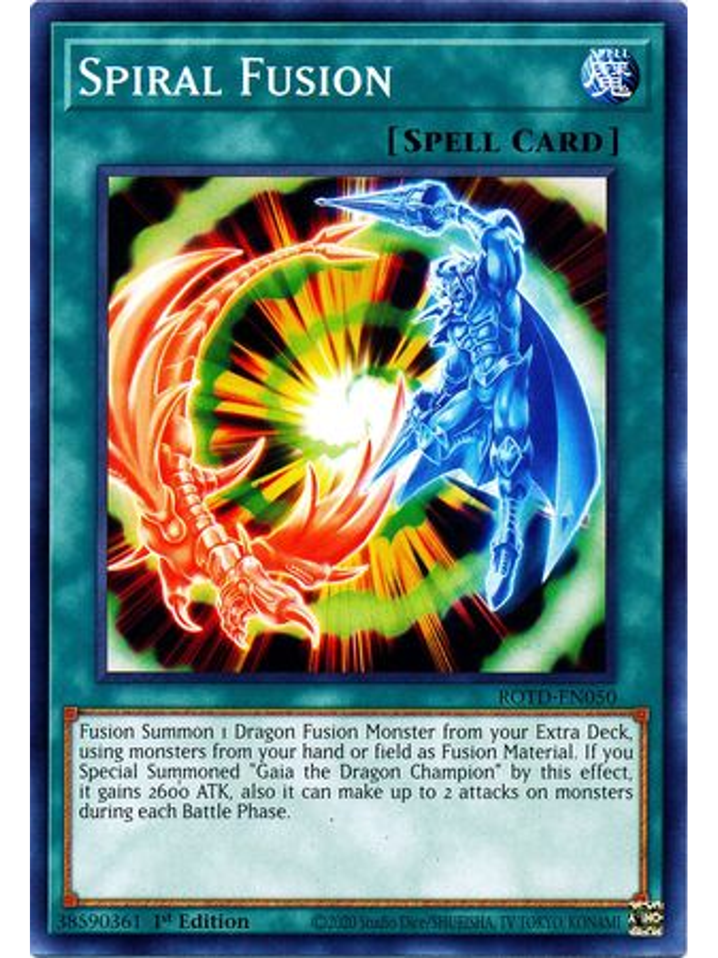 Spiral Fusion - ROTD-EN050 - Common 1st Edition 1