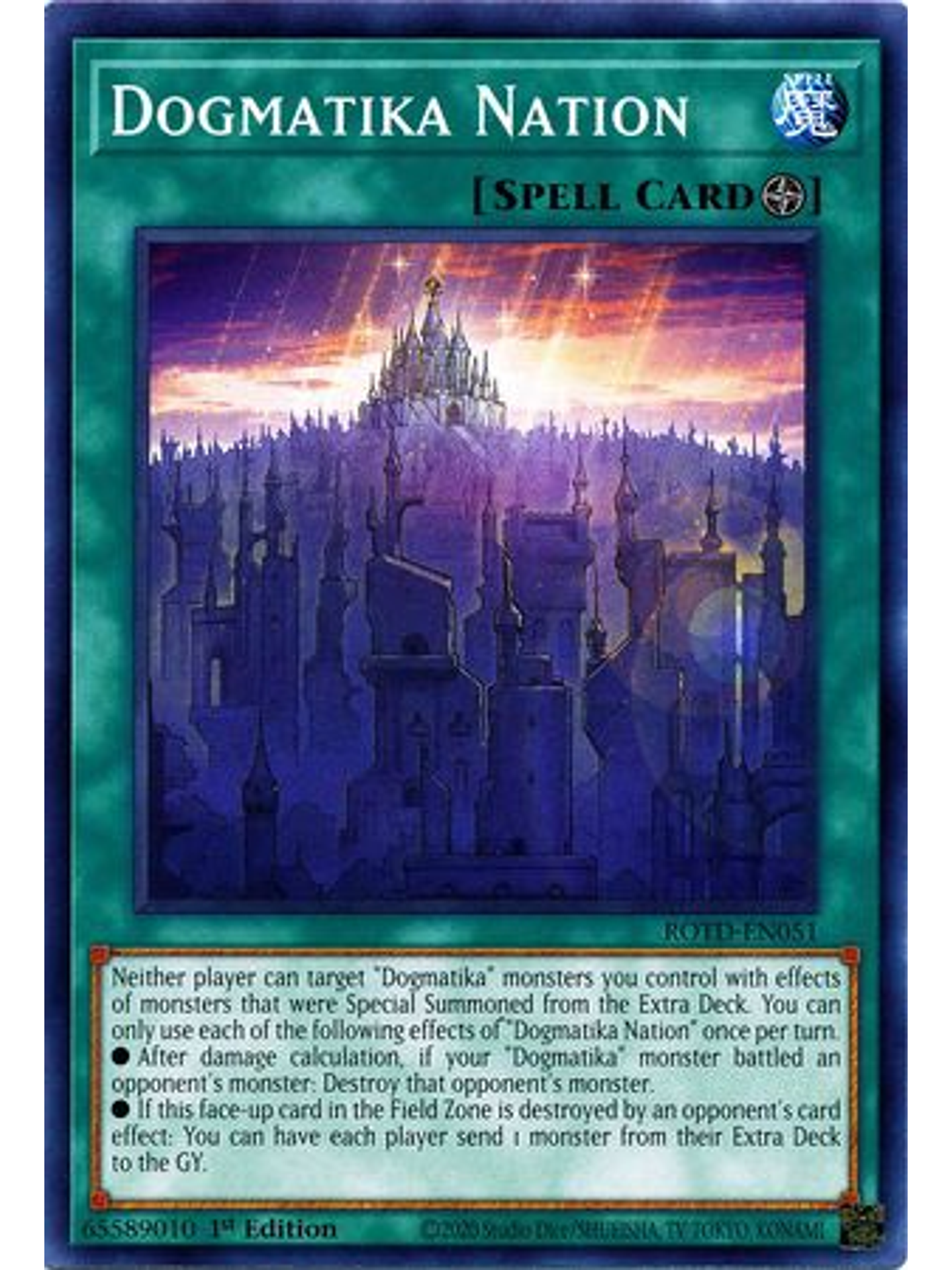 Dogmatika Nation - ROTD-EN051 - Common 1st Edition 1