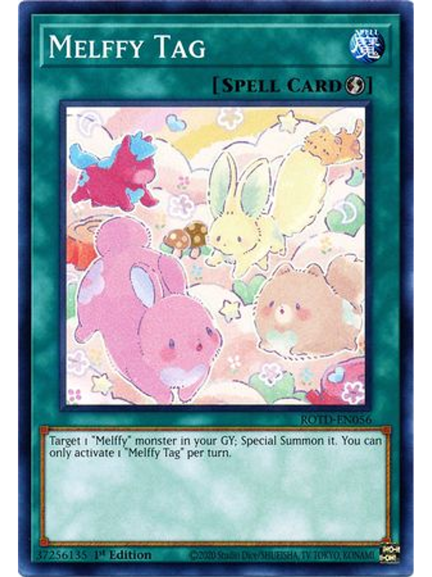 Melffy Tag - ROTD-EN056 - Common 1st Edition 1