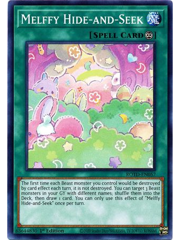 Melffy Hide-and-Seek - ROTD-EN057 - Common 1st Edition 1