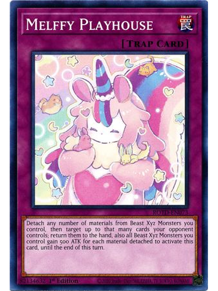 Melffy Playhouse - ROTD-EN073 - Common 1st Edition 1