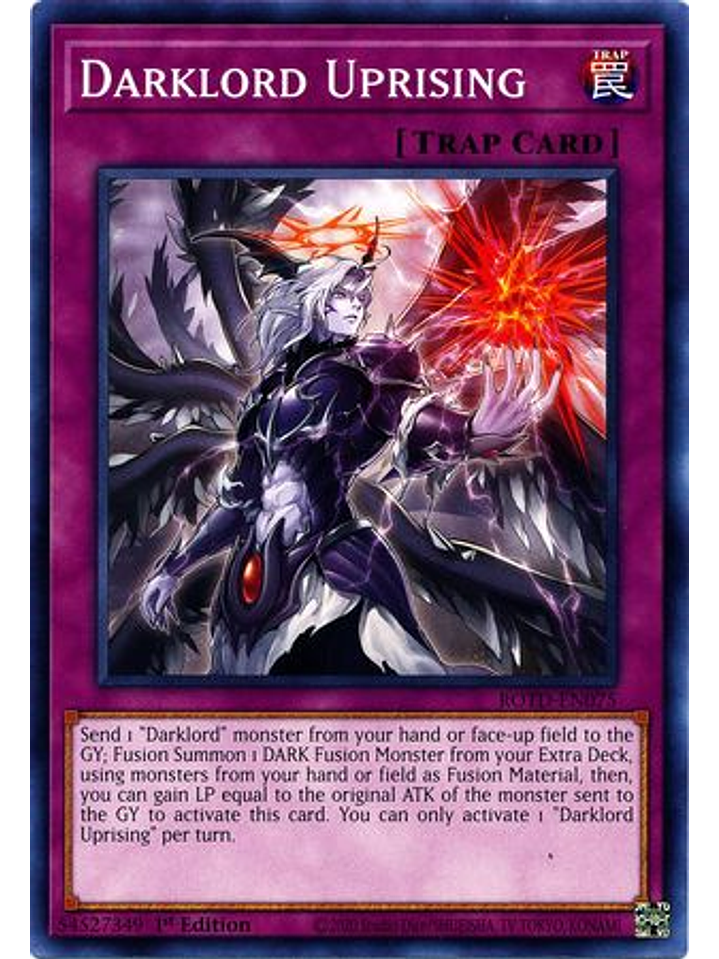 Darklord Uprising - ROTD-EN075 - Common 1st Edition 1