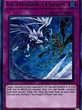 Ice Dragon's Prison - ROTD-EN079 - Ultra Rare 1st Edition