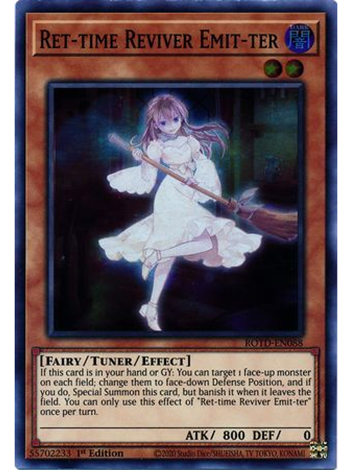 Ret-time Reviver Emit-ter - ROTD-EN088 - Super Rare 1st Edition 1