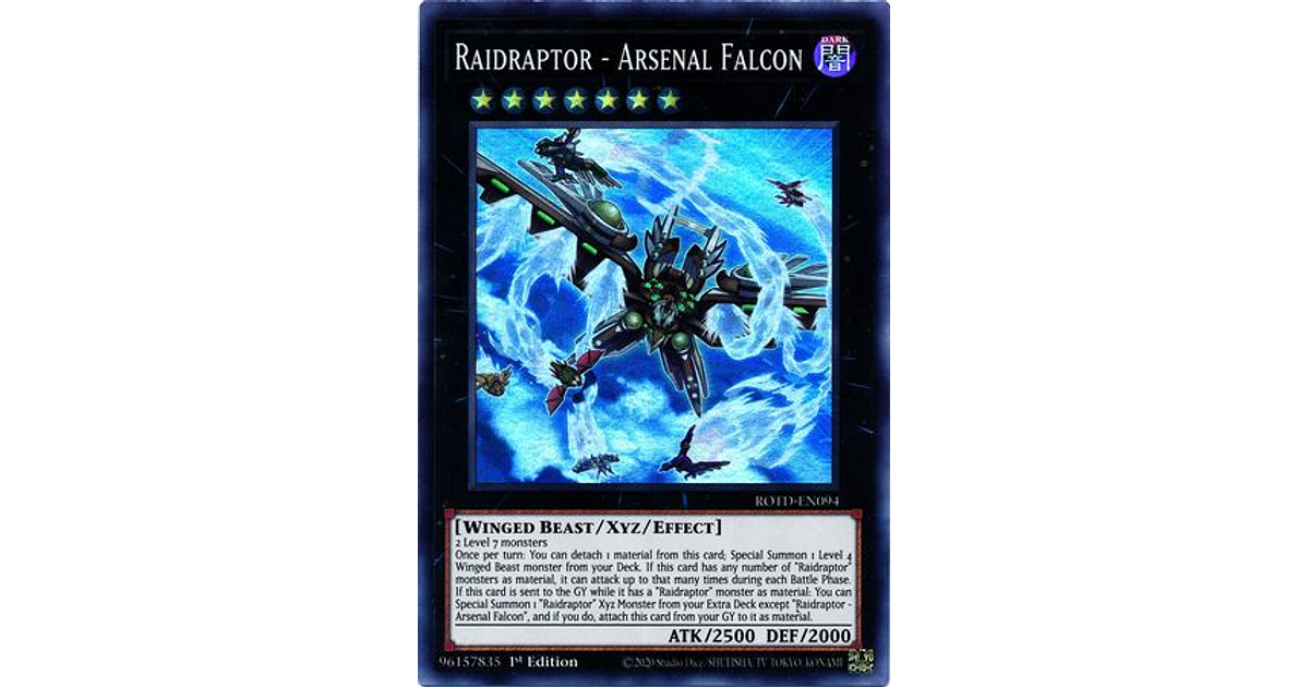 Arsenal Falcon Card Gallery:Raidraptor - | Yu-Gi-Oh! Wiki | Fandom