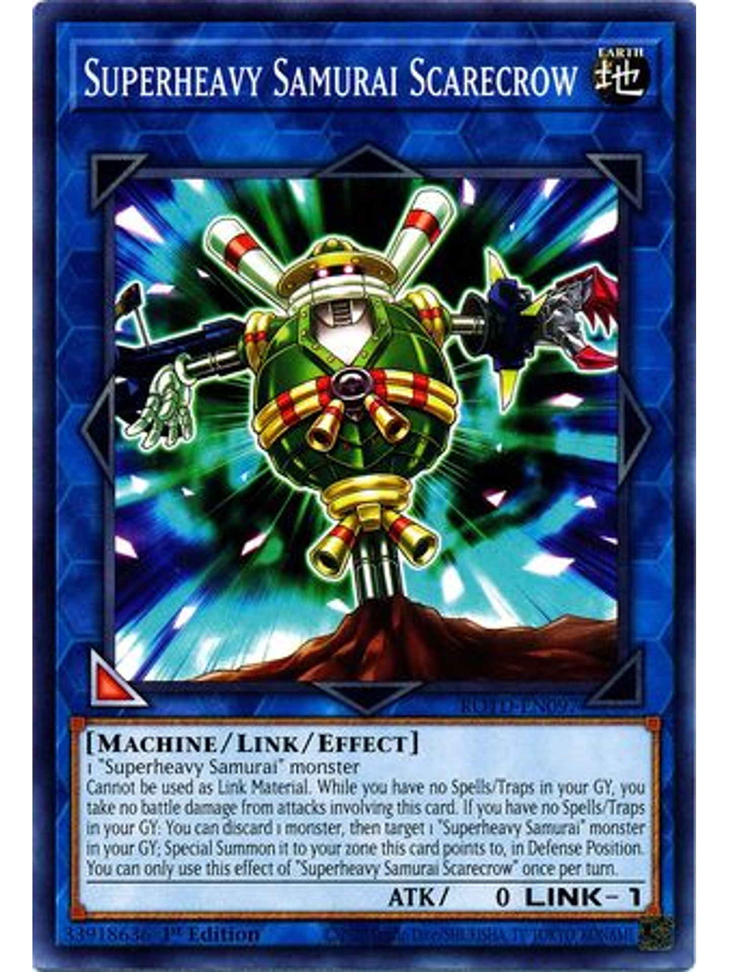 Superheavy Samurai Scarecrow - ROTD-EN097 - Common 1st Edition 1