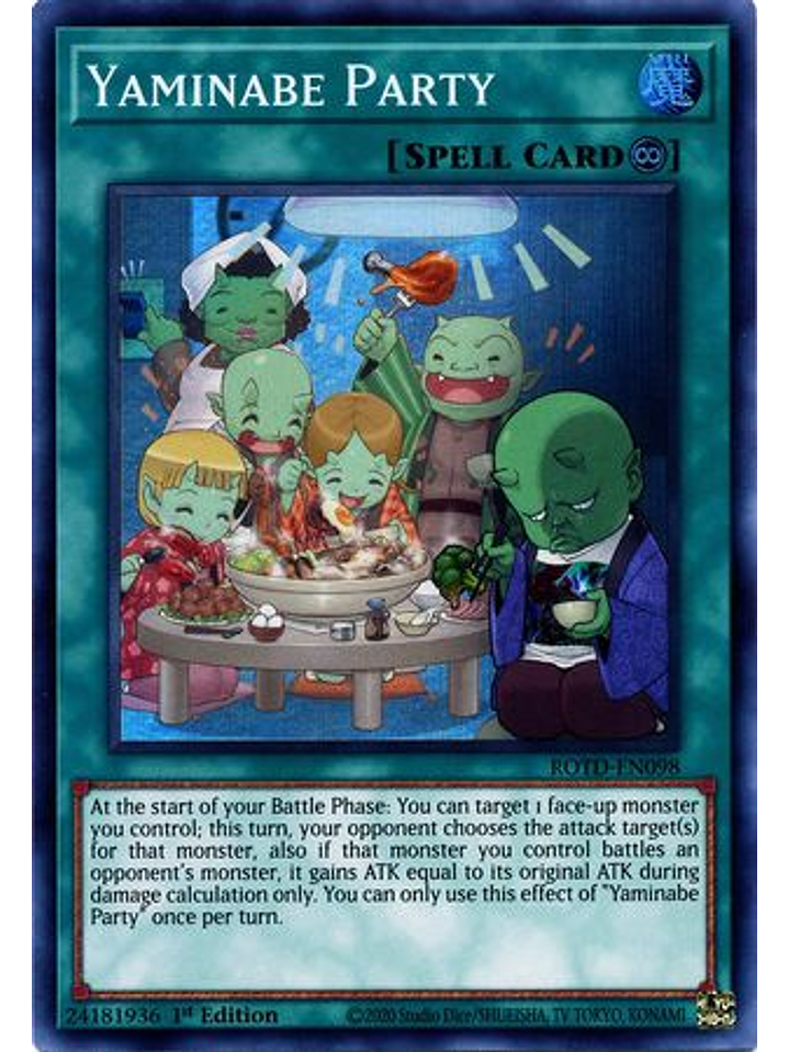 Yaminabe Party - ROTD-EN098 - Super Rare 1st Edition 1