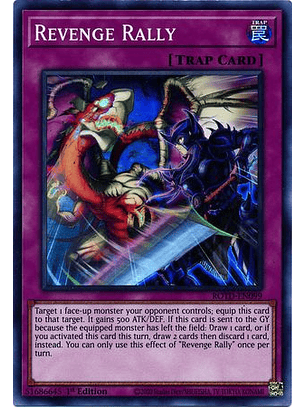 Revenge Rally - ROTD-EN099 - Super Rare 1st Edition