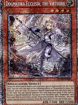 Dogmatika Ecclesia, the Virtuous - ROTD-EN005 - Starlight Rare 1st Edition