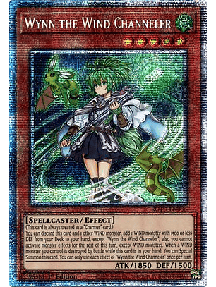 Wynn the Wind Channeler - ROTD-EN086 - Starlight Rare 1st Edition