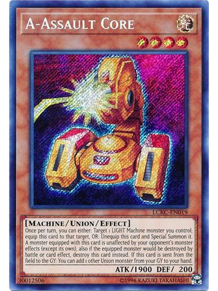 A-Assault Core - LCKC-EN019 - Secret Rare Unlimited 1