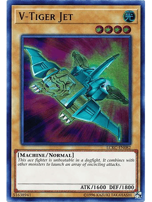 V-Tiger Jet - LCKC-EN082 - Ultra Rare Unlimited