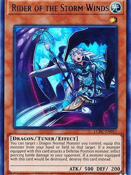 Rider of the Storm Winds - LCKC-EN017 - Ultra Rare Unlimited