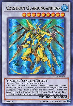Crystron Quariongandrax - RATE-EN046 - Ultra Rare Unlimited