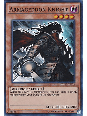 Armageddon Knight - THSF-EN035 - Super Rare Unlimited