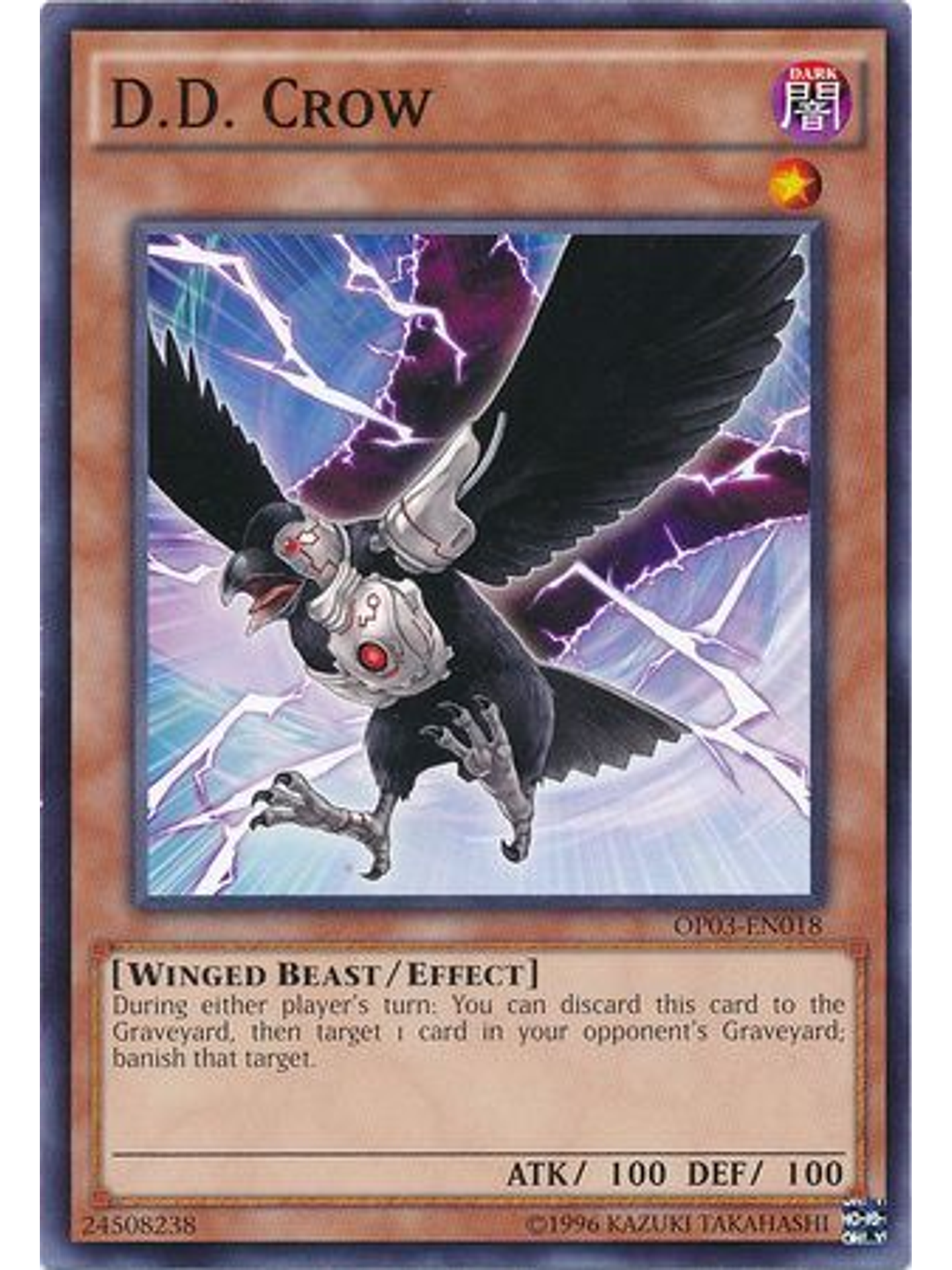 D.D. Crow - OP03-EN018 - Common 1