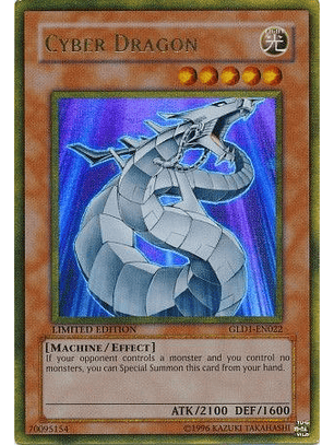 Cyber Dragon - GLD1-EN022 - Gold Rare