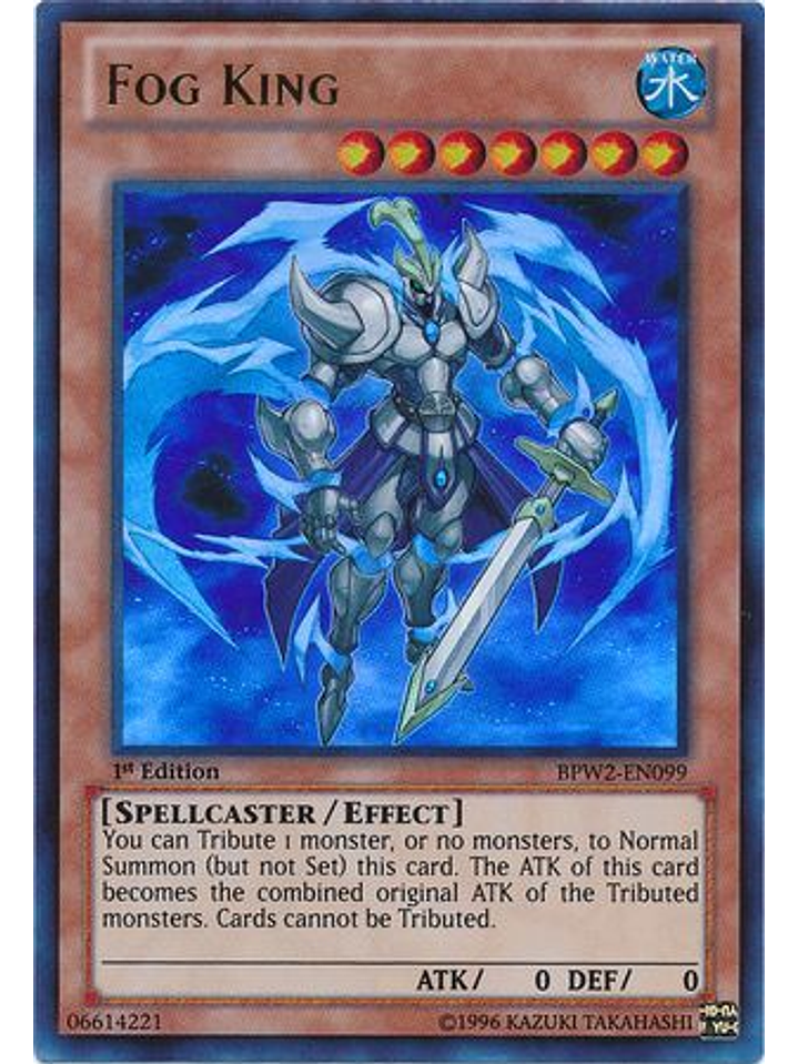 Fog King - BPW2-EN099 - Ultra Rare 1st Edition 1