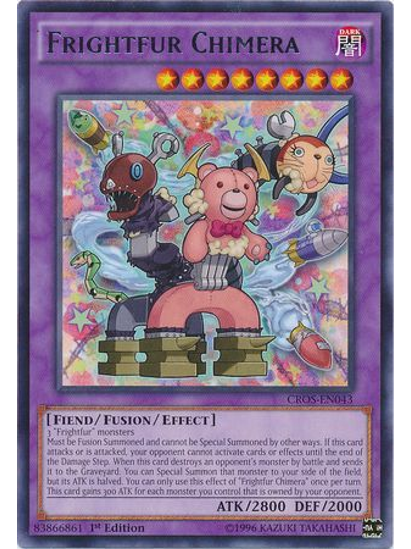 Frightfur Chimera - CROS-EN043 - Rare 1st Edition 1