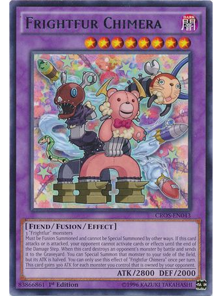 Frightfur Chimera - CROS-EN043 - Rare 1st Edition 1