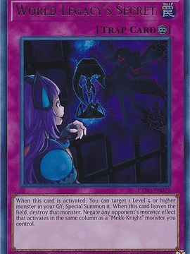 World Legacy's Secret - EXFO-EN072 - Ultra Rare 1st Edition