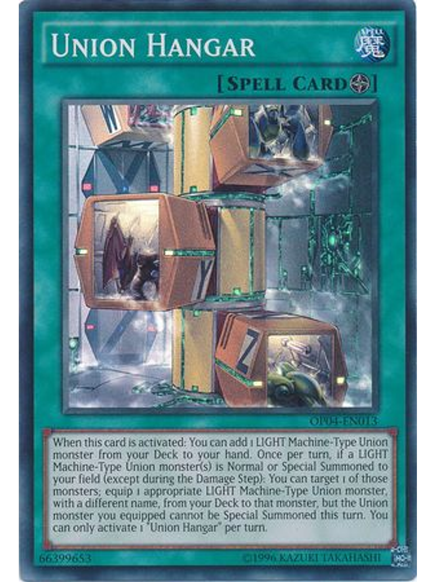 Union Hangar - OP04-EN013 - Super Rare 1