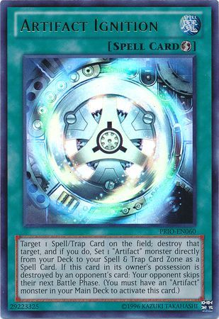 Artifact Ignition - PRIO-EN060 - Ultra Rare Unlimited