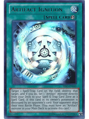 Artifact Ignition - PRIO-EN060 - Ultra Rare Unlimited