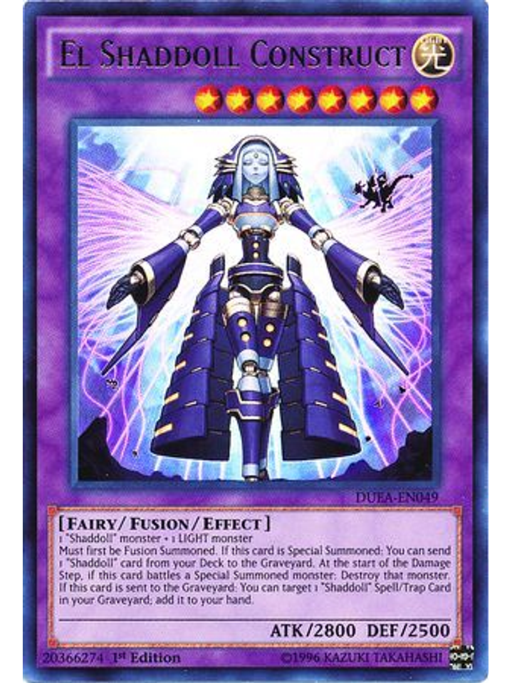 El Shaddoll Construct - DUEA-EN049 - Ultra Rare 1st Edition 1