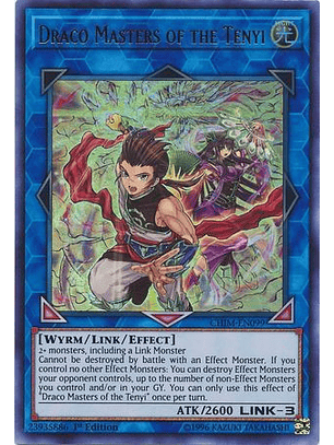 Draco Masters of the Tenyi - CHIM-EN099 - Ultra Rare 1st Edition
