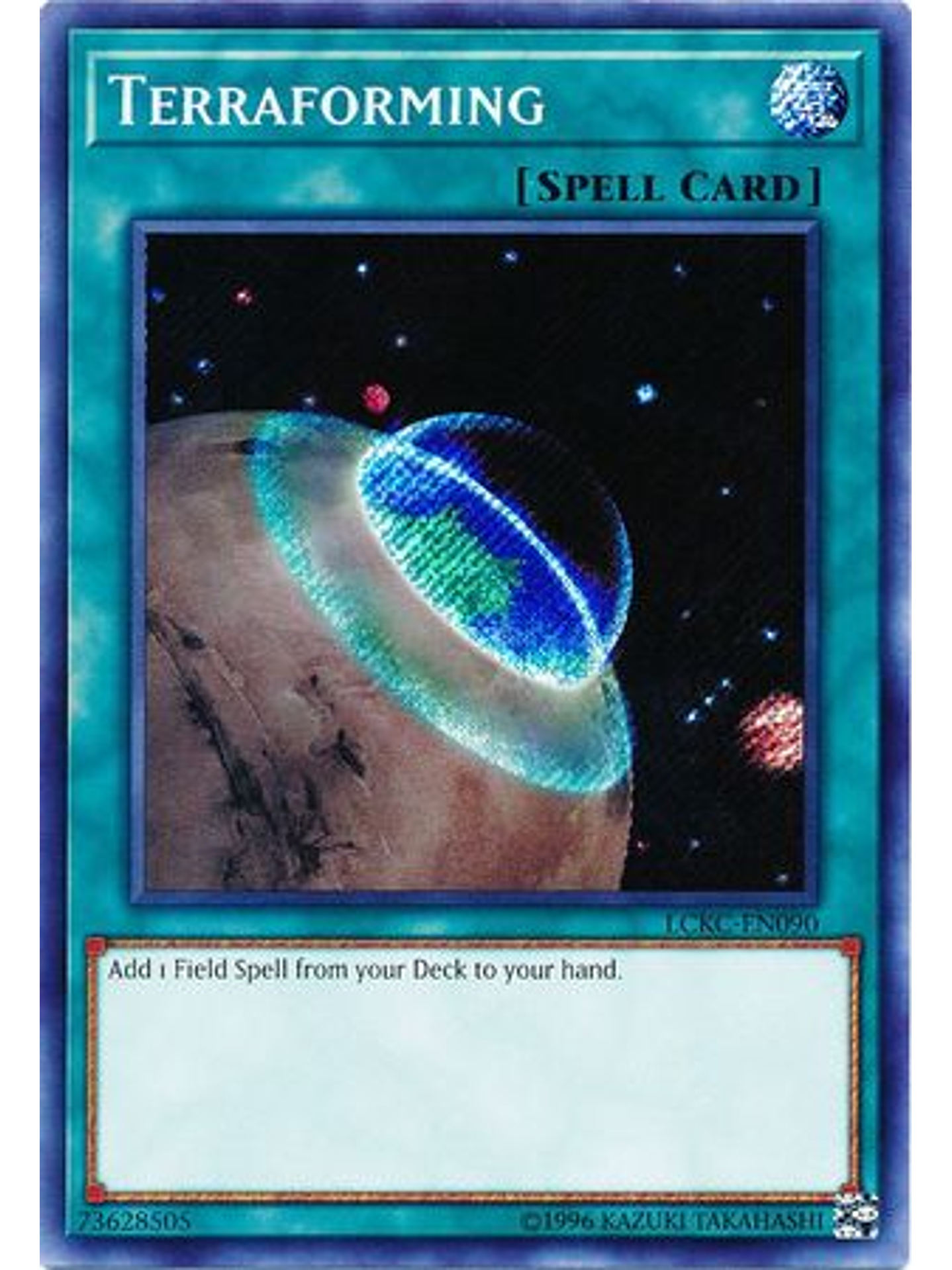 Terraforming - LCKC-EN090 - Secret Rare Unlimited 1