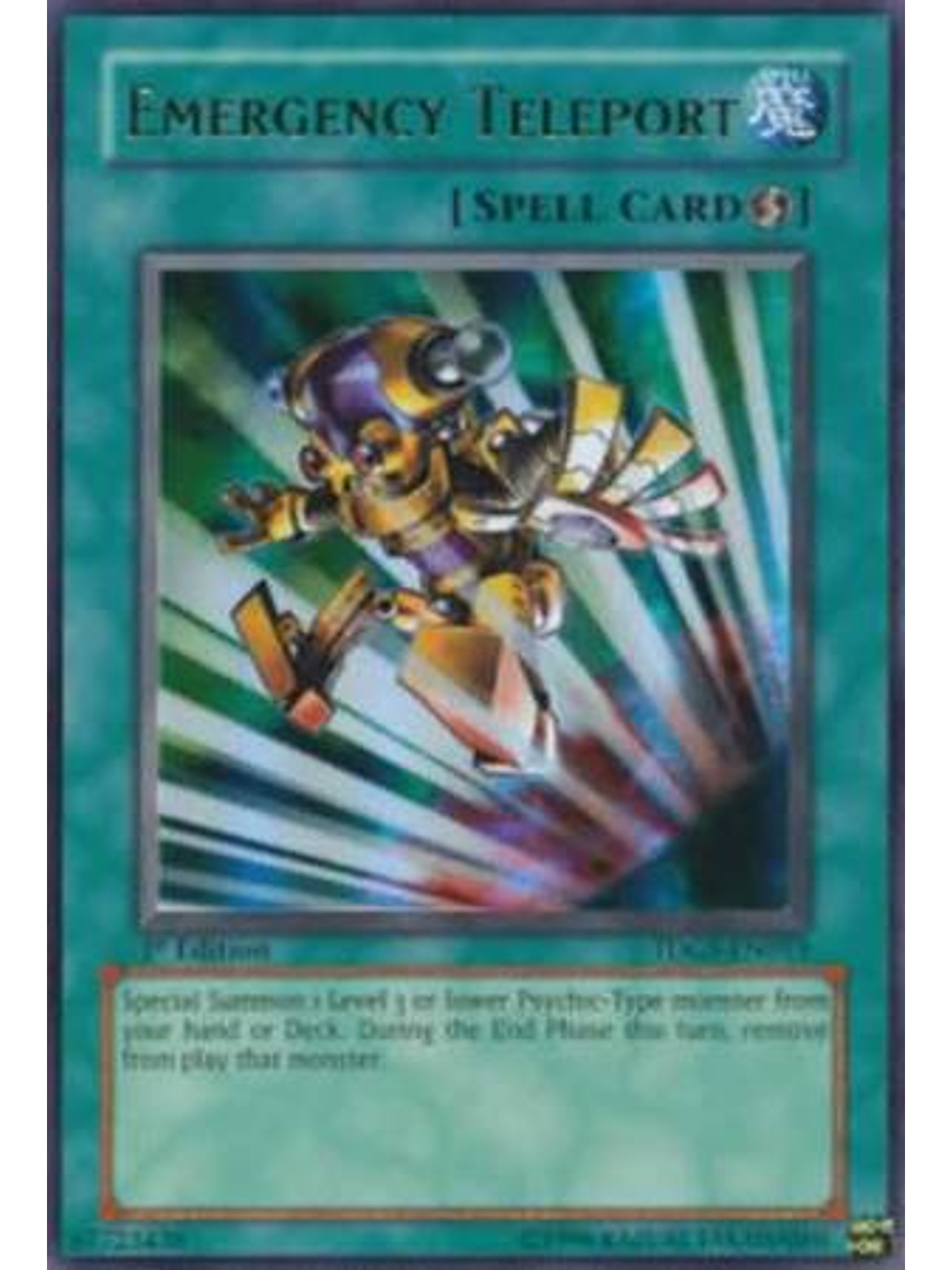 Emergency Teleport - TDGS-EN053 - Ultra Rare 1st Edition 1