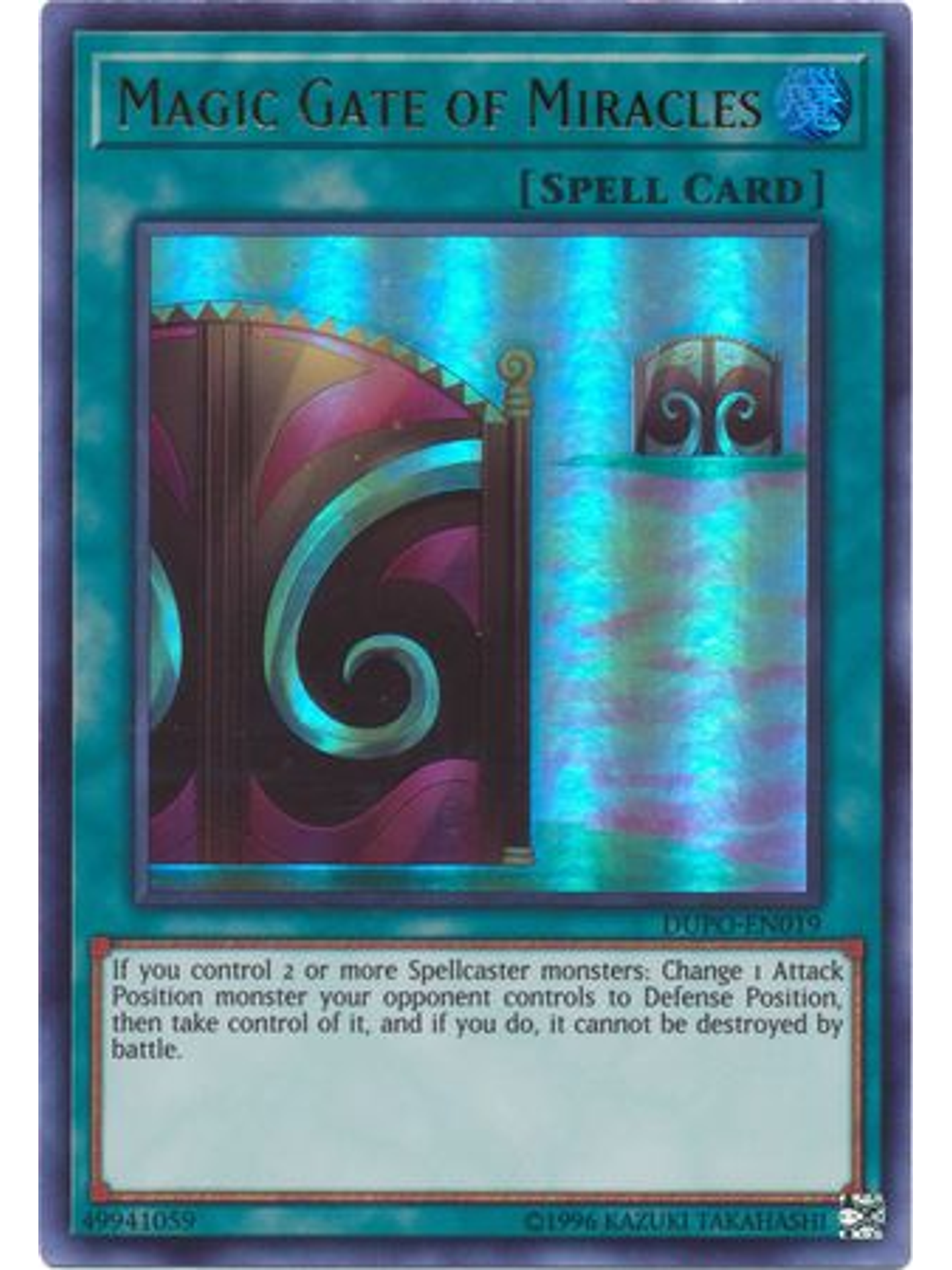 Magic Gate of Miracles - DUPO-EN019 - Ultra Rare Unlimited 1
