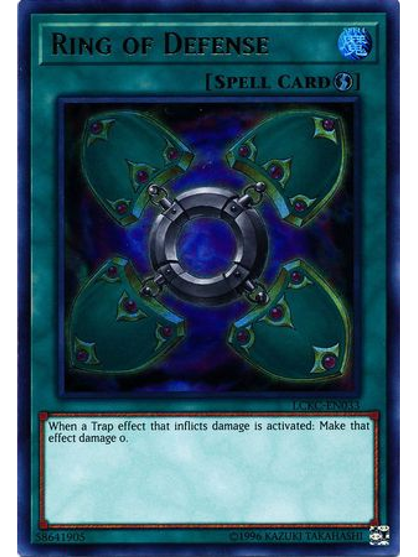 Ring of Defense - LCKC-EN033 - Ultra Rare Unlimited 1