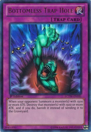 Bottomless Trap Hole - LCYW-EN181 - Ultra Rare 1st Edition