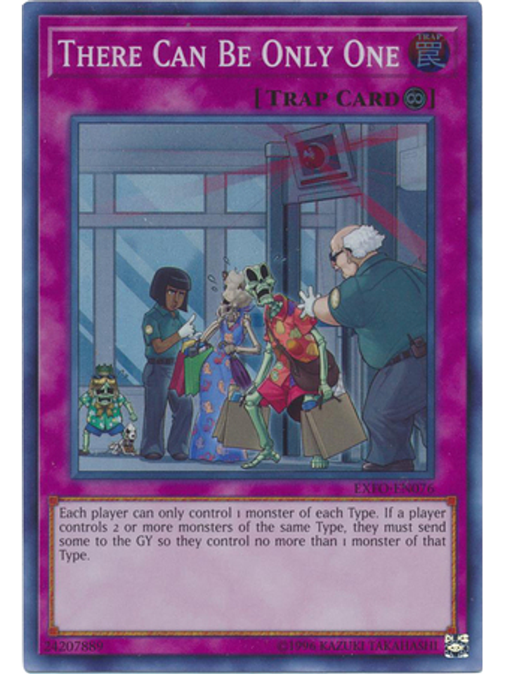 There Can Be Only One - EXFO-EN076 - Super Rare Unlimited 1
