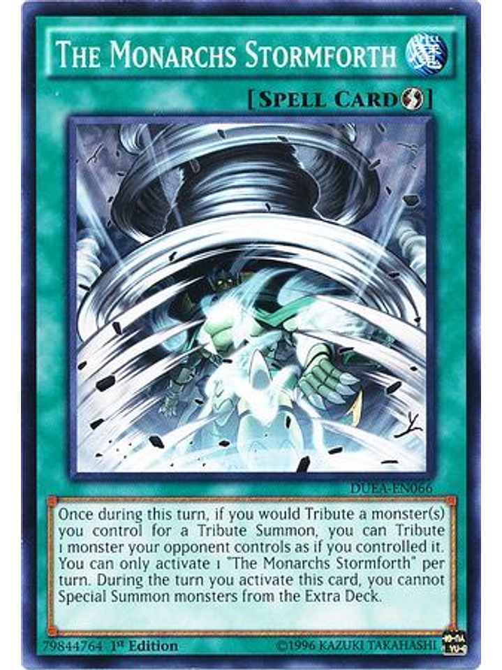 The Monarchs Stormforth - DUEA-EN066 - Common 1st Edition 1