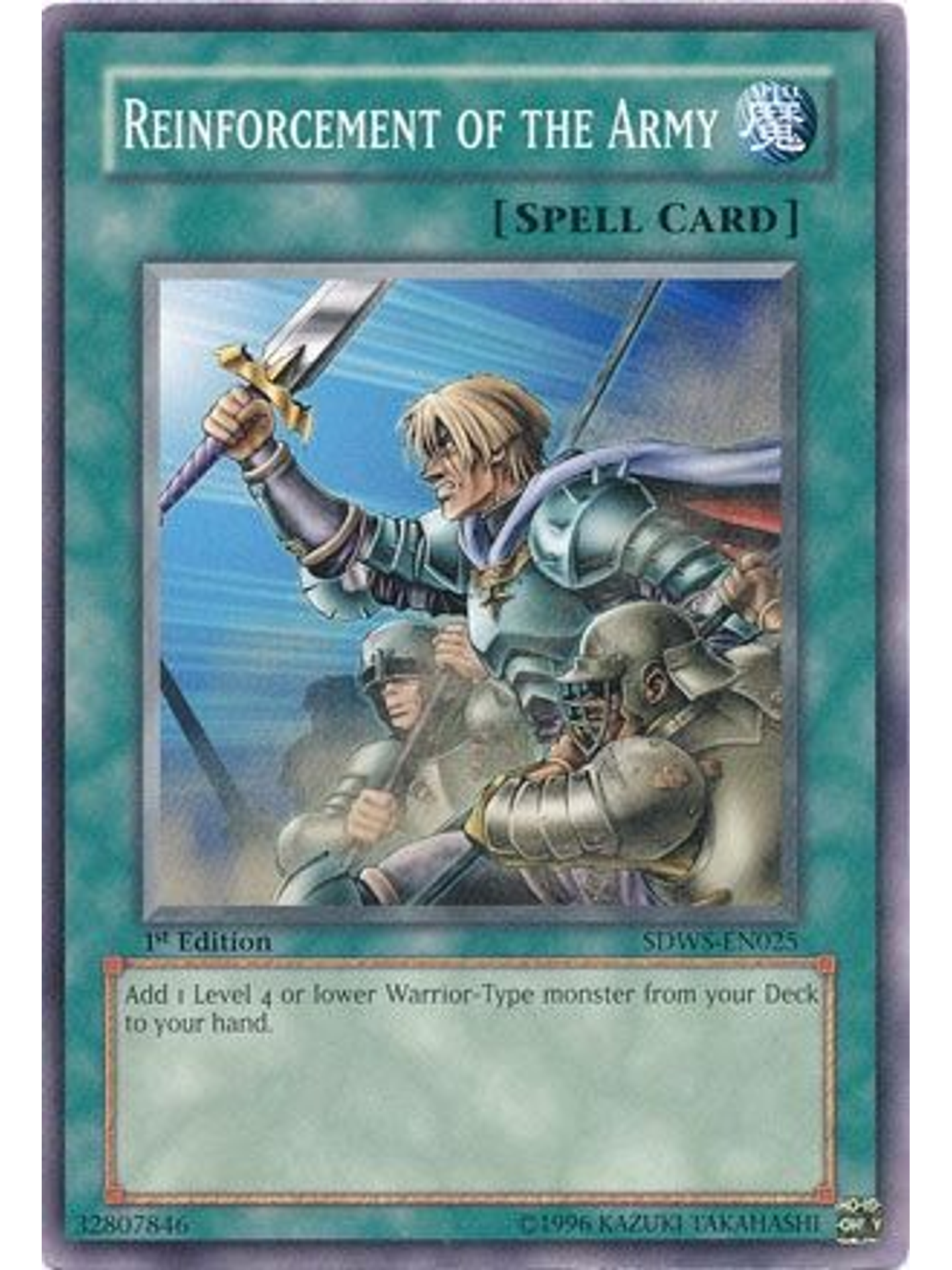 Reinforcement of the Army - SDWS-EN025 - Common 1st Edition 1