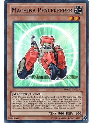 Machina Peacekeeper - SDMM-EN003 - Super Rare Unlimited