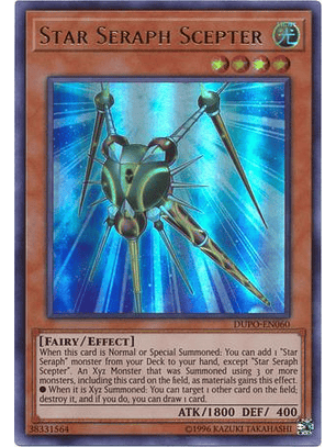 Star Seraph Scepter - DUPO-EN060 - Ultra Rare Unlimited