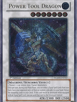 Power Tool Dragon - RGBT-EN042 1st Edition - Ultimate Rare